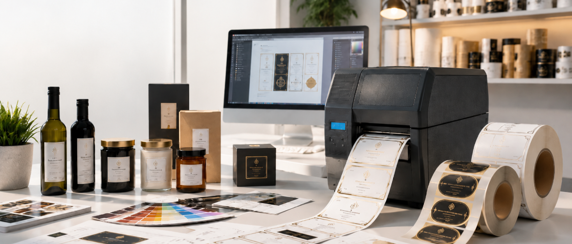 Custom Label Printing Dubai