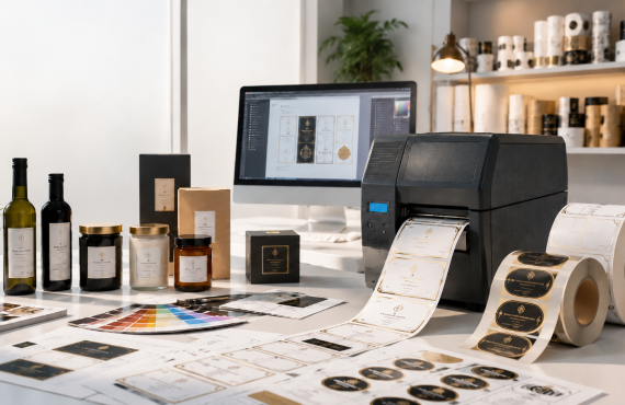 Custom Label Printing Dubai
