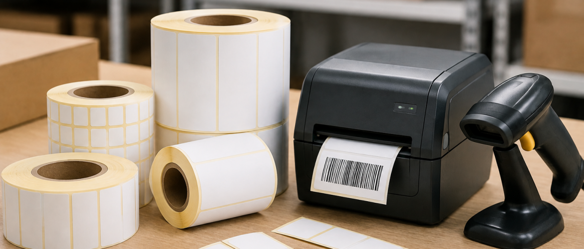 Plain Sticker Labels